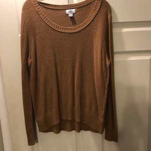 2/$10 Oversized brown sweater